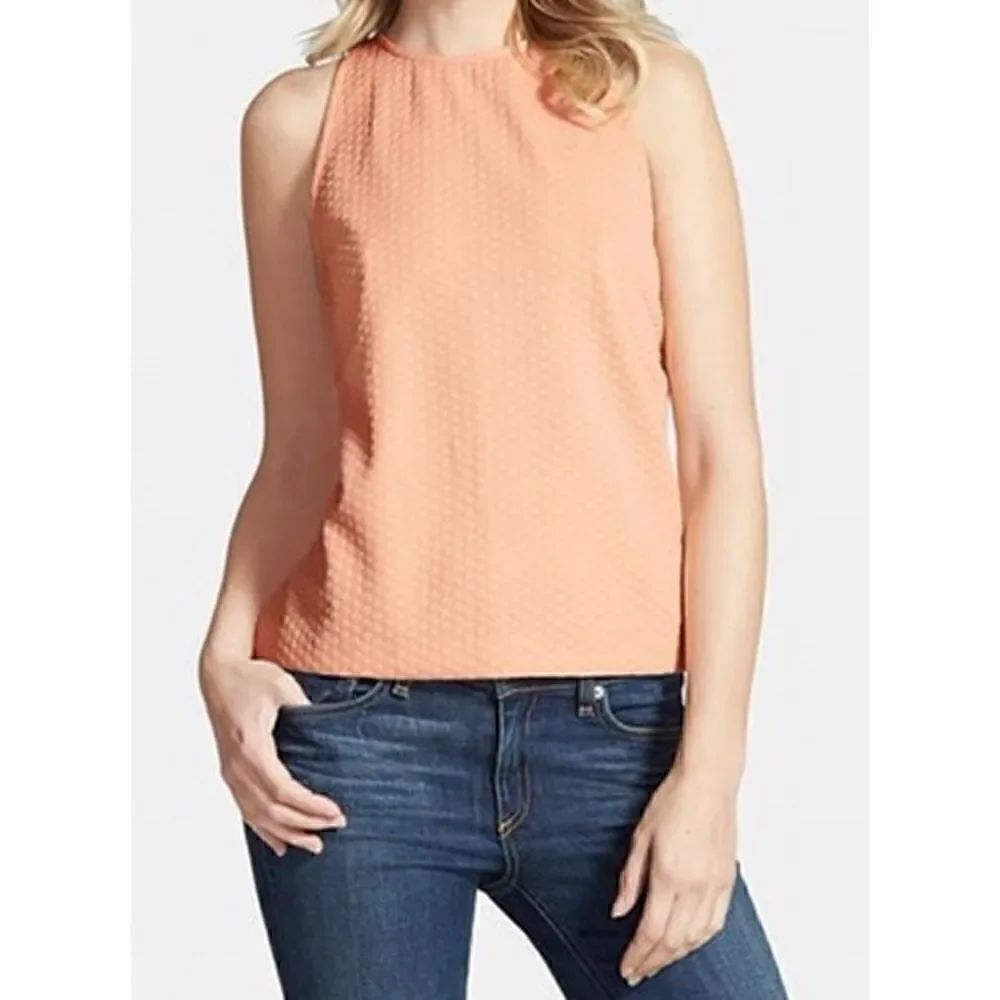 chelsea 28 | textured keyhole back tank top